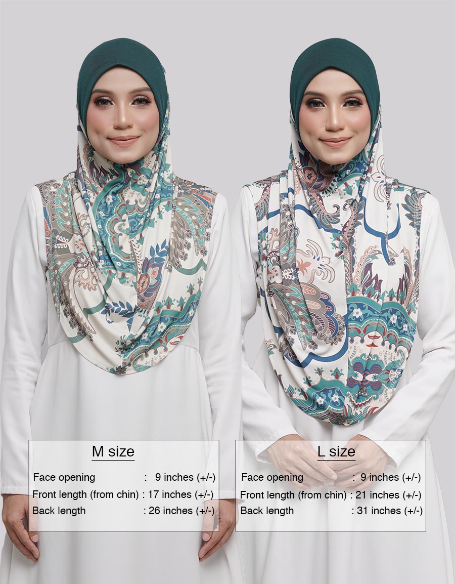 Express Hijab Arfa Signature - 01 Abelia